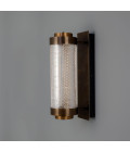 Ashford liten vägglampa mässing/glas 50 cm