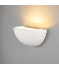 Bonn halv kupol hotell vägglampa gips 28 cm Mullan Lighting Bonn halv kupol hotell vägglampa gips 28 cm