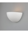 Bonn halv kupol hotell vägglampa gips 28 cm Mullan Lighting Bonn halv kupol hotell vägglampa gips 28 cm