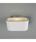 Innsbruck elliptisk vägglampa gips för hotell 18 cm