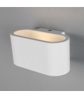 Innsbruck elliptisk vägglampa gips för hotell 18 cm