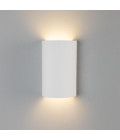 Malmö halvcirkel hotell vägglampa gips 18 cm Mullan Lighting Malmö halvcirkel hotell vägglampa gips 18 cm