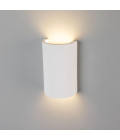 Malmö halvcirkel hotell vägglampa gips 18 cm Mullan Lighting Malmö halvcirkel hotell vägglampa gips 18 cm