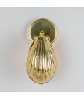 Shell väggslampa i mässing 26,5 cm