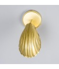 Shell väggslampa i mässing 26,5 cm