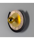 Venus wall light brass/ceramic 35 cm