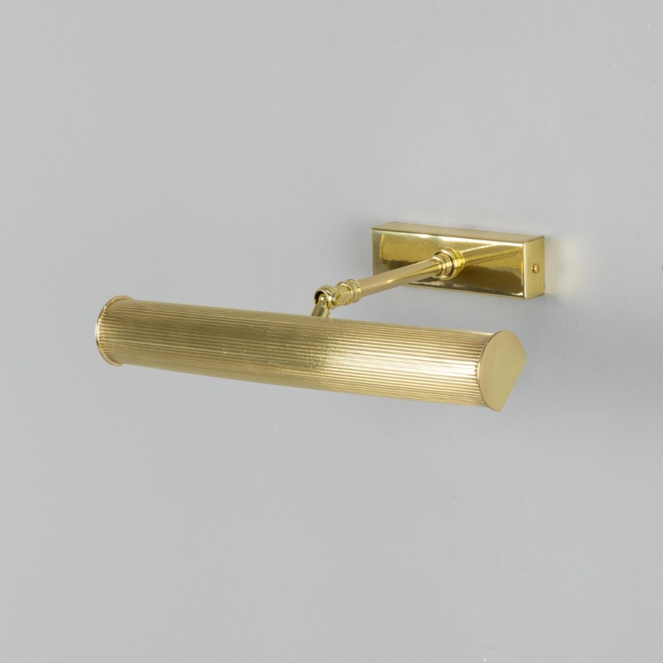 Cambridge tavelbelysning mässing 35,5 cm