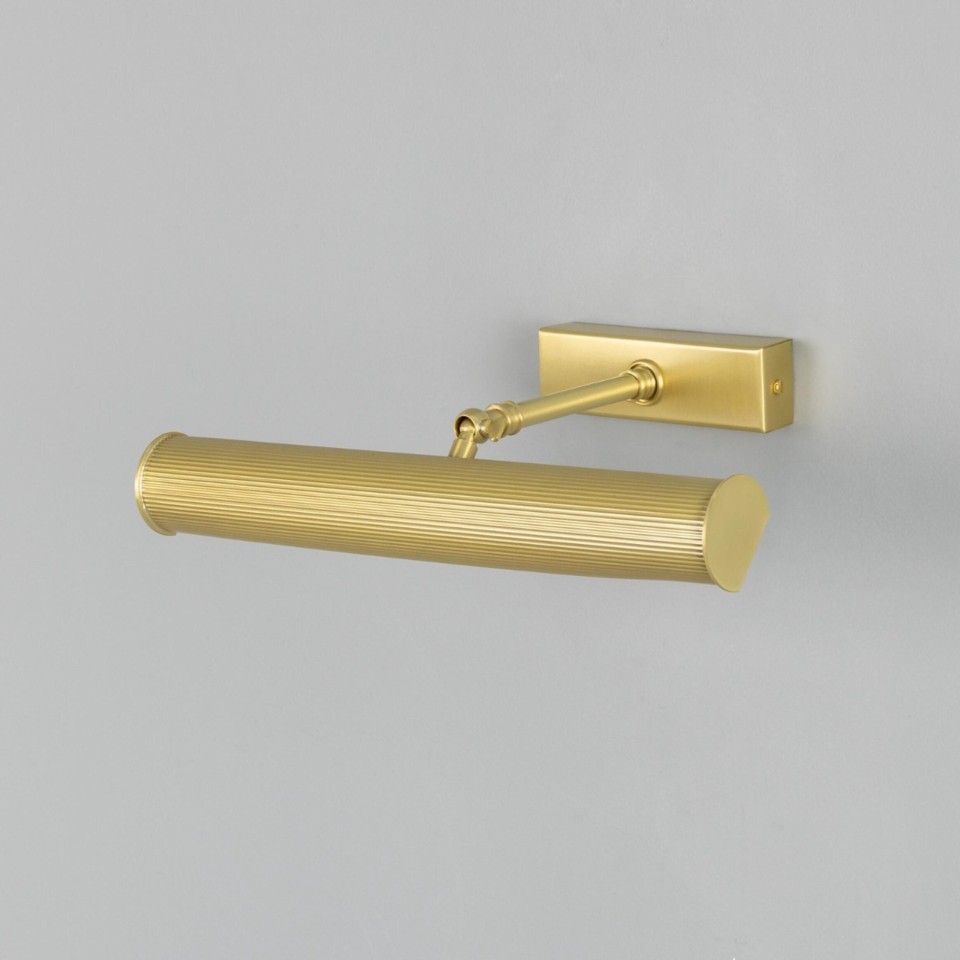 Cambridge tavelbelysning mässing 35,5 cm