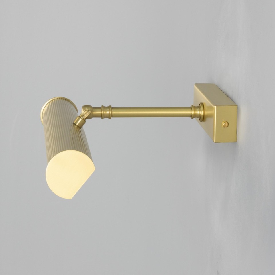 Cambridge tavelbelysning mässing 35,5 cm