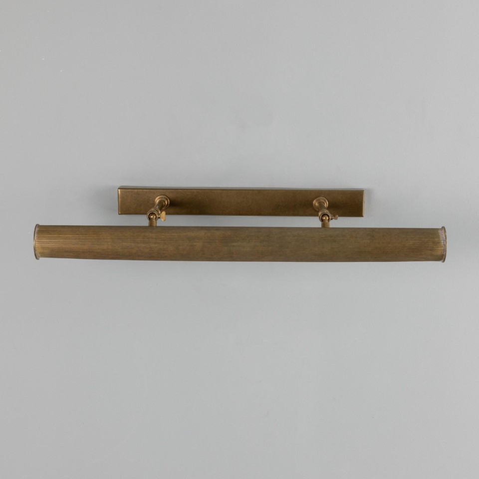 Cambridge tavelbelysing mässing 60,5 cm