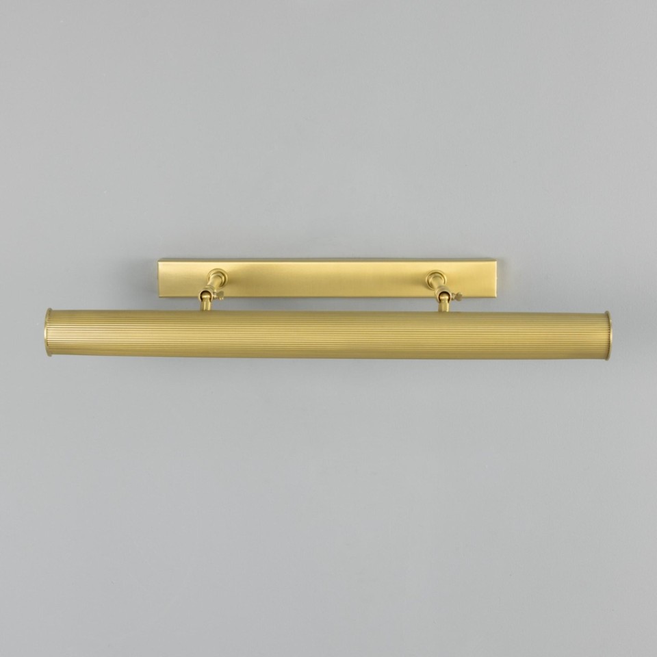 Cambridge tavelbelysing mässing 60,5 cm