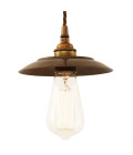 Reznor Ceiling Light Antique Brass 16cm Mullan Lighting Reznor Ceiling Light Antique Brass 16cm