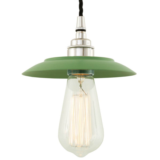 Reznor Taklampa Pulverlack Ljusgrön 16cm