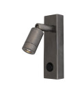 Sampio vägglampa mässing 14 cm