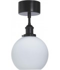 Omega Ceiling Lamp Black 20cm PR Home Omega Ceiling Lamp Black 20cm