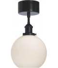 Omega Ceiling Lamp Black 20cm PR Home Omega Ceiling Lamp Black 20cm