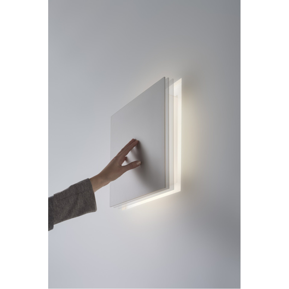 Aldecimo hotell vägglampa vit 29.4cm