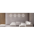 Aldecimo hotell vägglampa vit 29.4cm