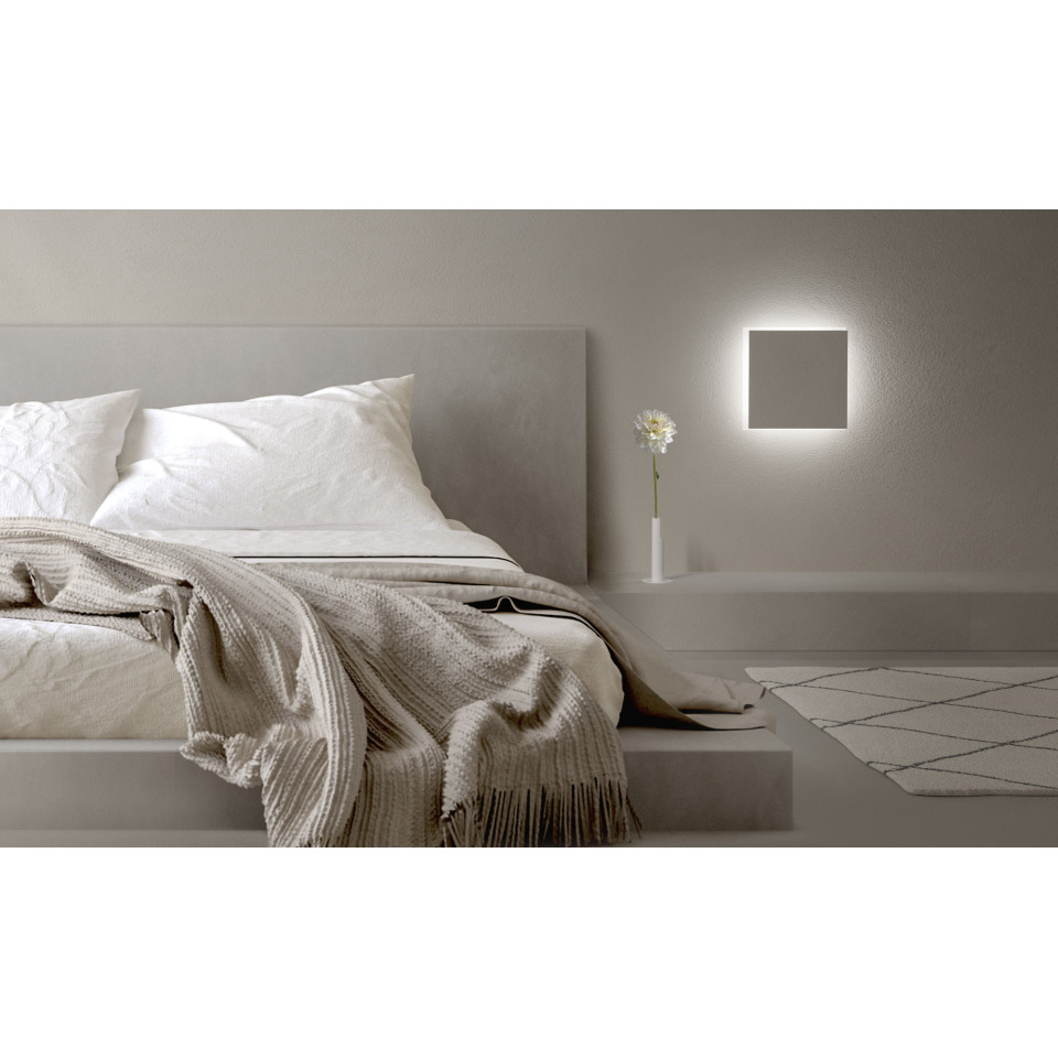 Aldecimo hotell vägglampa vit 29.4cm