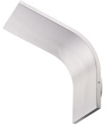 App hotell vägglampa vit/matt mässing/titan 20cm