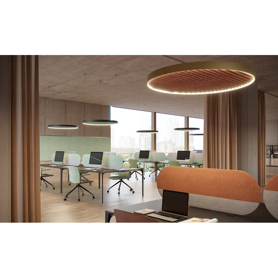 Arena Acoustic ceiling light 98 cm