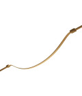 Bow tak/vägglampa mattsvart/trä 300 cm