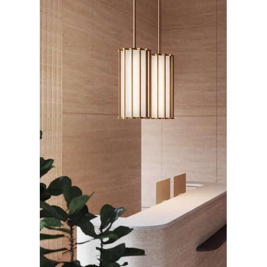 Roma ceiling light bronze 30 cm