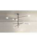 Roris taklampa mattsvart 129 cm