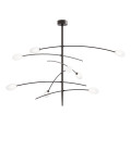 Roris taklampa mattsvart 129 cm