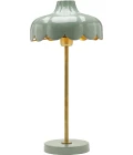 Wells Table Lamp Green 50cm