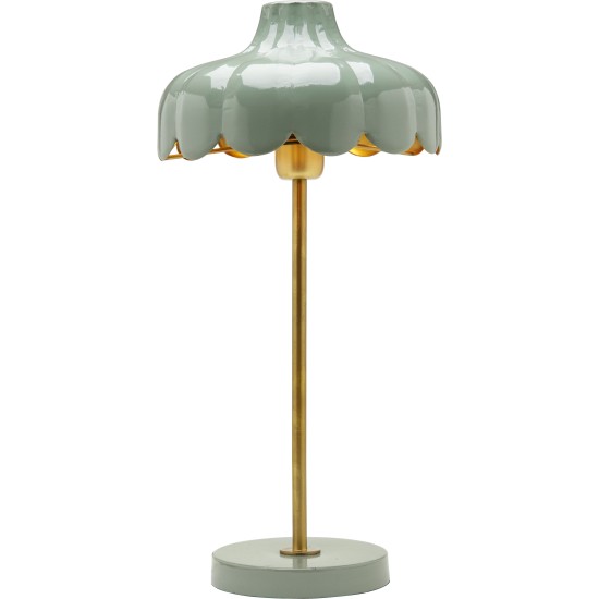 Wells Bordslampa Grön 50cm