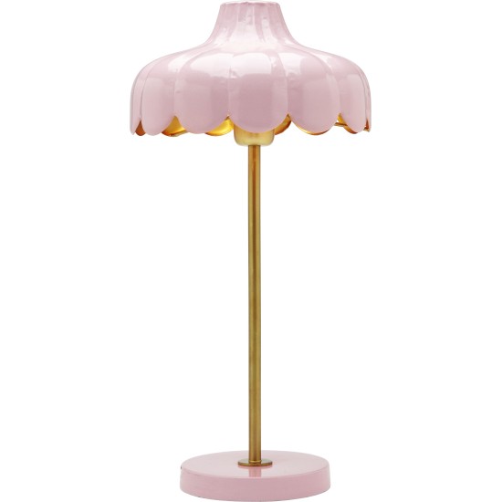 Wells Table Lamp Pink 50cm Wells Table Lamp Pink 50cm