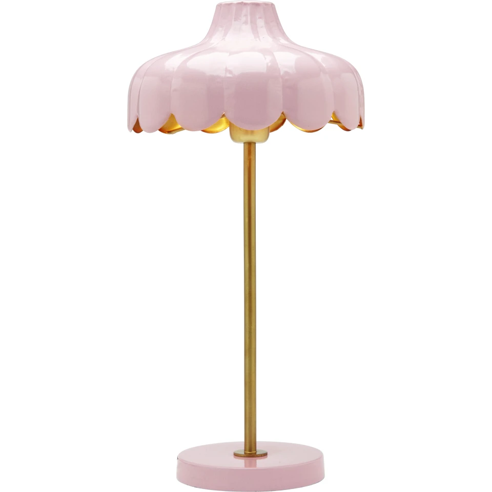 Wells Table Lamp Pink 50cm