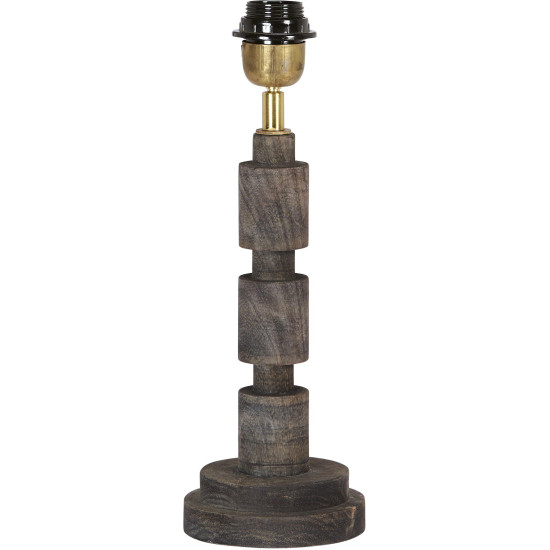 William Table lamp Grey wood 43cm William Table lamp Grey wood 43cm