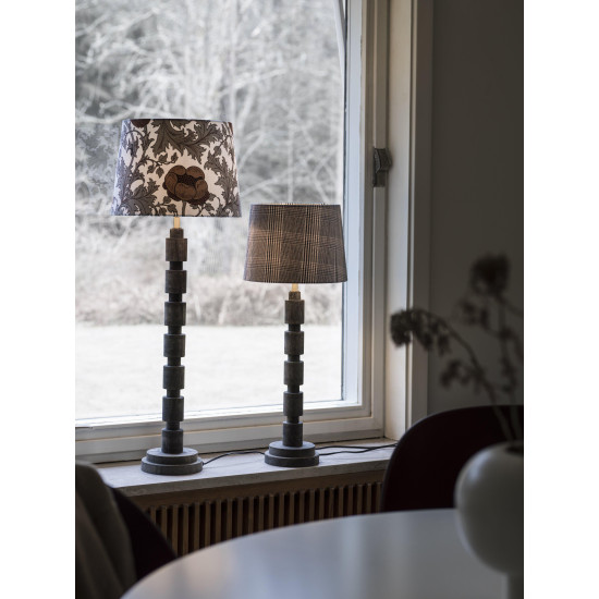 William Table lamp Grey wood 43cm William Table lamp Grey wood 43cm