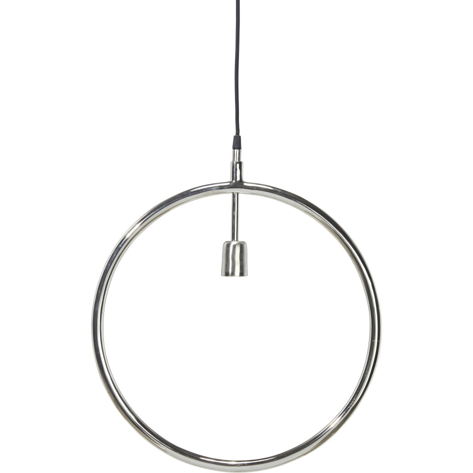 Circle Taklampa Krom 45cm