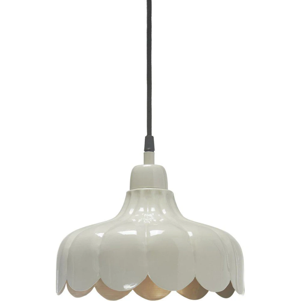 Wells Taklampa/Fönsterlampa Beige/Guld 24cm