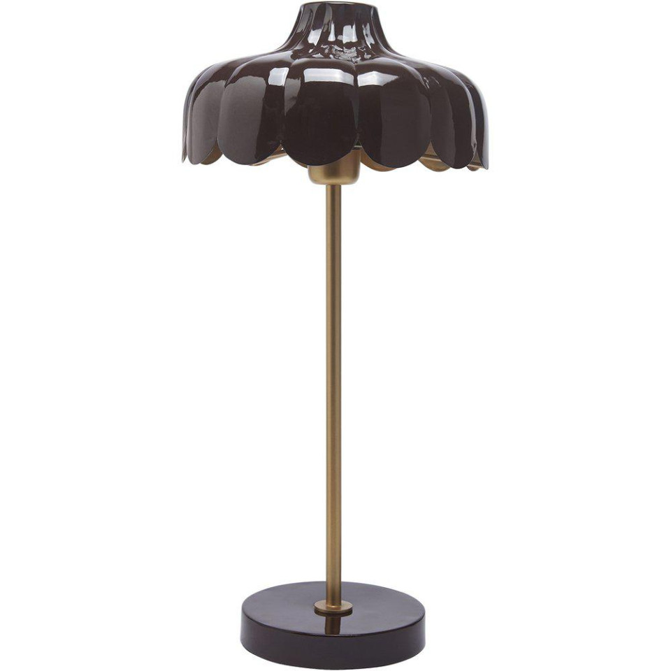 Wells Bordslampa Brun/Guld 50cm Wells Bordslampa Brun/Guld 50cm