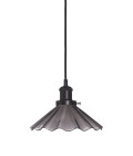 August Ceiling Lamp Black Crimped 15cm PR Home August Ceiling Lamp Black Crimped 15cm