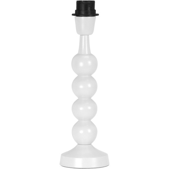 Kendall Lampfot Vit 34cm Kendall Lampfot Vit 34cm