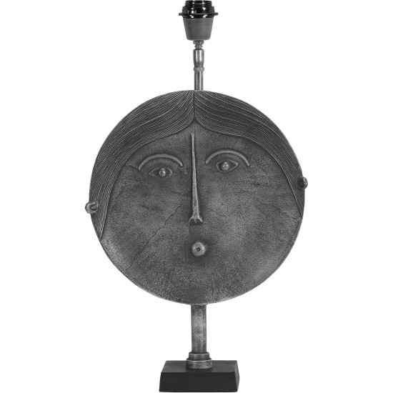 Mrs Round Lampfot Grå 55cm Mrs Round Lampfot Grå 55cm