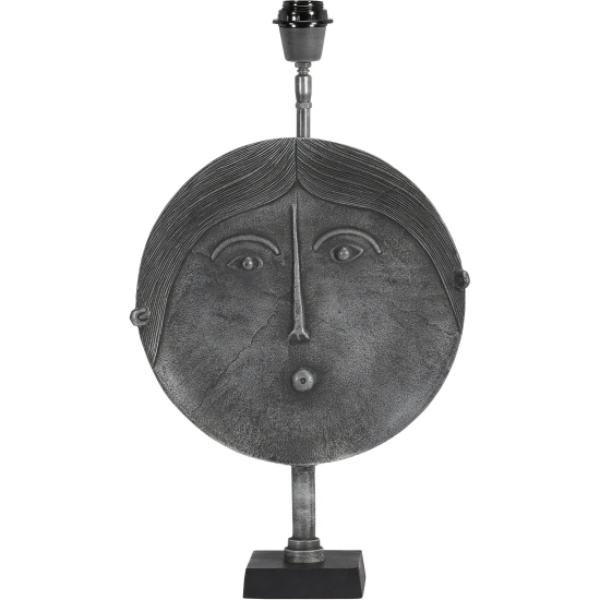 Mrs Round table lamp grey 55cm