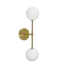 Sigma D Vägglampa Guld Opal 49cm