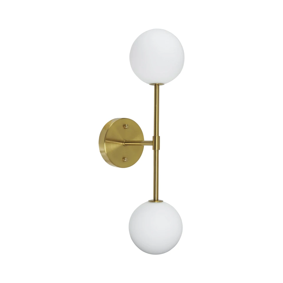 Sigma D Vägglampa Guld Opal 49cm