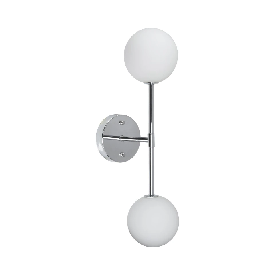 Sigma D Vägglampa Krom Opal 49cm