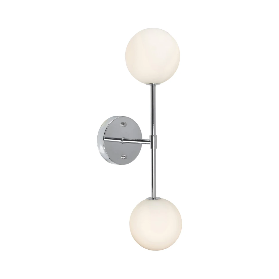 Sigma D Vägglampa Krom Opal 49cm