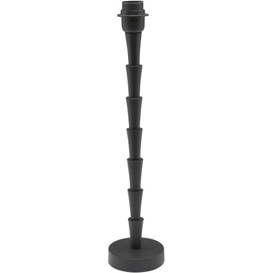 Chloe lamp base Matt black 48cm Chloe lamp base Matt black 48cm