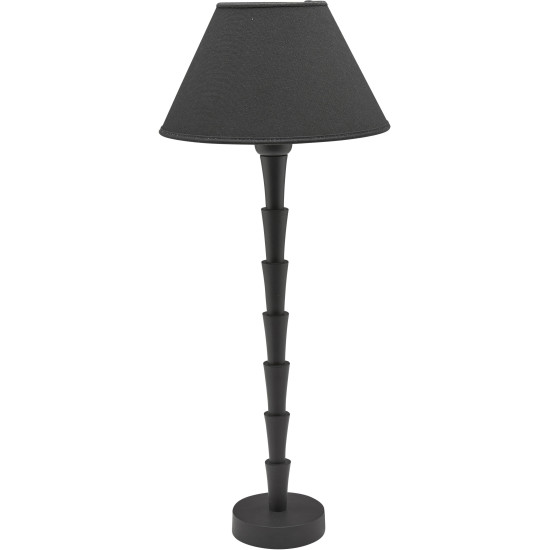 Chloe lamp base Matt black 48cm Chloe lamp base Matt black 48cm