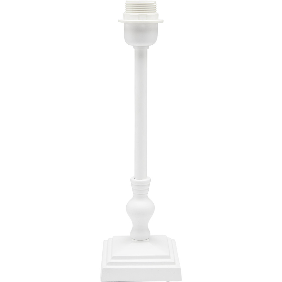 Lisa lampfot Matt vit 36cm Lisa lampfot Matt vit 36cm