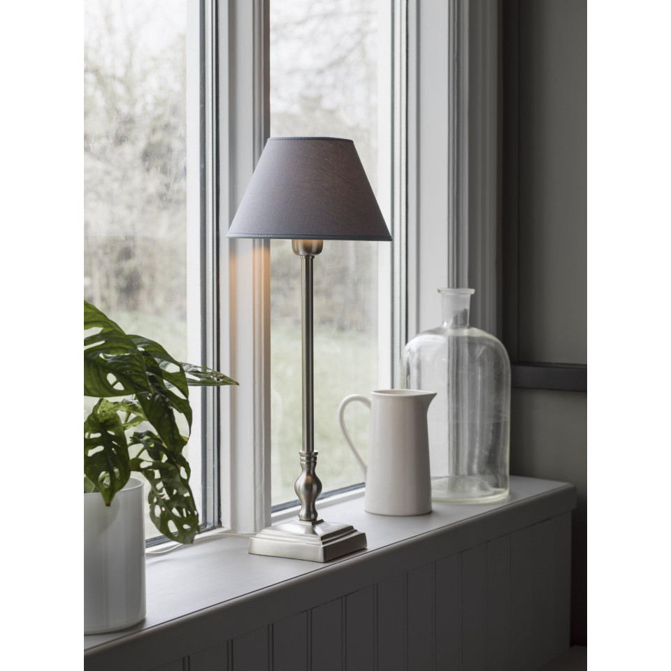 Lisa lamp base Matt chrome 45cm PR Home Lisa lamp base Matt chrome 45cm